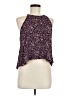 Don't Ask Why 100% Viscose Purple Sleeveless Blouse One size - photo 1