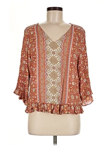 Rose & Thyme 3/4 Sleeve Blouse (view 1)