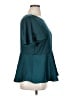 Torrid Teal Short Sleeve Blouse Size 1X Plus (1) - photo 4