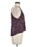 Don't Ask Why 100% Viscose Purple Sleeveless Blouse One size - photo 4