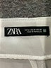 Zara Solid Gray Tan Dress Pants Size M - photo 4