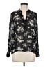 Vince. Floral Black Long Sleeve Blouse Size M - photo 1