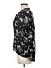 Vince. Floral Black Long Sleeve Blouse Size M - photo 5