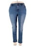 J.Jill Solid Blue Jeans Size 20R - photo 1