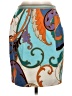 Unbranded Paisley Blue Casual Skirt Size 4 - photo 1