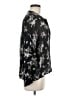 Vince. Floral Black Long Sleeve Blouse Size M - photo 4