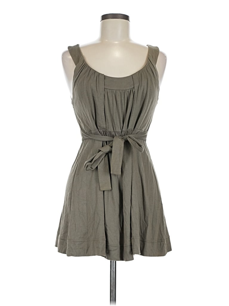 Pre-owned Calvin Klein Casual Dress In Gray