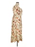 Cider 100% Polyester Floral Tan Cocktail Dress Size XL - photo 4