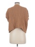Náti Brown Short Sleeve Turtleneck Size M - photo 2