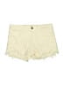 Express Jeans Ivory Shorts Size 4 - photo 1