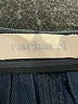 Cacharel Solid Black Blue Formal Skirt Size 8 - photo 4