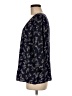 Hinge 100% Rayon Blue 3/4 Sleeve Blouse Size M - photo 5