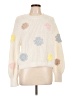 Willow & Wind 100% Cotton Polka Dots Ivory Pullover Sweater Size L - photo 1