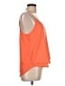 Stella Luce 100% Polyester Orange Sleeveless Top Size L - photo 4