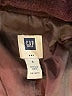 Gap Outlet 100% Cotton Burgundy Blazer Size S - photo 6