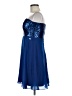 Guess 100% Polyester Blue Cocktail Dress Size M - photo 5
