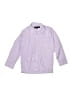 Johnnie Lene Solid Purple Long Sleeve Button-Down Shirt Size 8 - photo 1