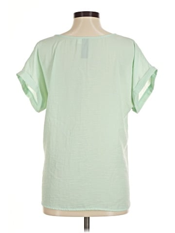 Blue Rain Short Sleeve Blouse (view 2)