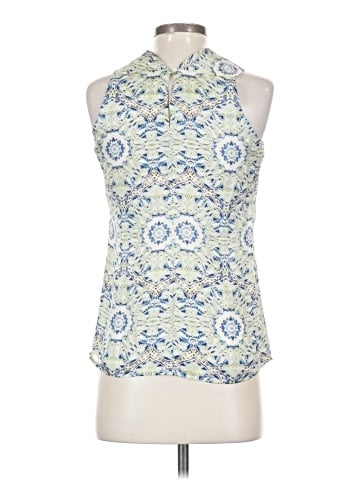 Etcetera Sleeveless Silk Top (view 2)