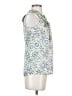 Etcetera 100% Silk Blue Sleeveless Silk Top Size 2 - photo 4