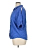 Chico's 100% Modal Blue Short Sleeve Blouse Size XL (3) - photo 5