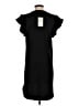THML 100% Polyester Solid Black Casual Dress Size S - photo 2