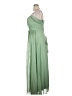 Unbranded 100% Polyester Green Cocktail Dress Size 16 - photo 5
