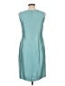 Talbots Solid Teal Casual Dress Size 10 Petite - photo 2