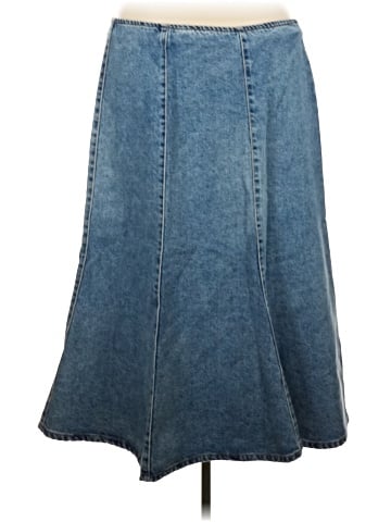 Future Collective Denim Skirt (view 2)