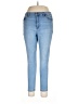 Chaps Solid Blue Jeans Size 14S - photo 1