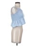 Shein Blue Sleeveless Blouse Size S - photo 4