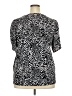 MICHAEL Michael Kors Animal Print Silver Short Sleeve T-Shirt Size 2X - photo 2