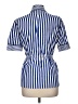 Hilfiger Collection 100% Cotton Stripes Blue Kimono Size 8 - photo 2