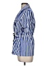 Hilfiger Collection 100% Cotton Stripes Blue Kimono Size 8 - photo 5