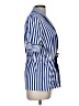 Hilfiger Collection 100% Cotton Stripes Blue Kimono Size 8 - photo 4