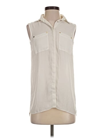 Atmosphere Sleeveless Button-Down Shirt (view 1)