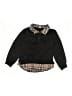 Shein 100% Polyester Black Sweatshirt Size 5 - photo 1