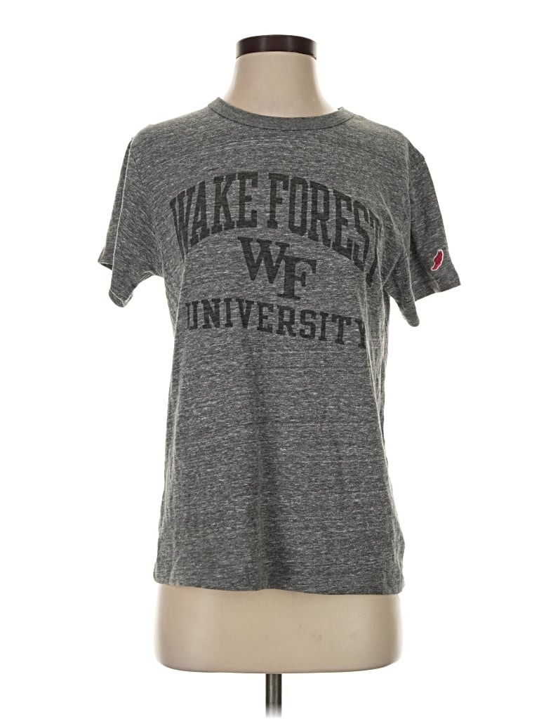 Pre-owned League Short Sleeve T-shirt In Gray