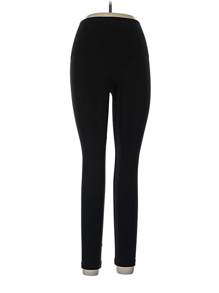 Pre-owned Spanx Active Pants In Black
