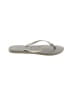Havaianas Gray Flip Flops Size 6 - photo 1