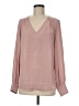 Maison d' Amelie Pink Long Sleeve Blouse Size M - photo 1