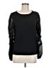 Ann Taylor LOFT Black Long Sleeve Blouse Size M - photo 1