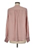 Maison d' Amelie Pink Long Sleeve Blouse Size M - photo 2