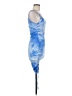 Morning Mist Tie-dye Blue Cocktail Dress Size 8 - photo 4