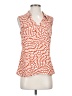 CAbi 100% Polyester Orange Sleeveless Blouse Size XS - photo 1