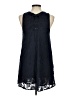 XXI 100% Polyester Blue Casual Dress Size M - photo 2
