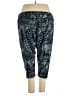 Just My Size Print Blue Active Pants Size 5X - photo 2