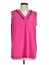 Calvin Klein Pink Sleeveless Blouse Size L - photo 1