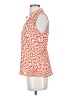 CAbi 100% Polyester Orange Sleeveless Blouse Size XS - photo 5