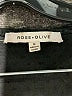Rose + Olive Black 3/4 Sleeve Top Size 1X - photo 7